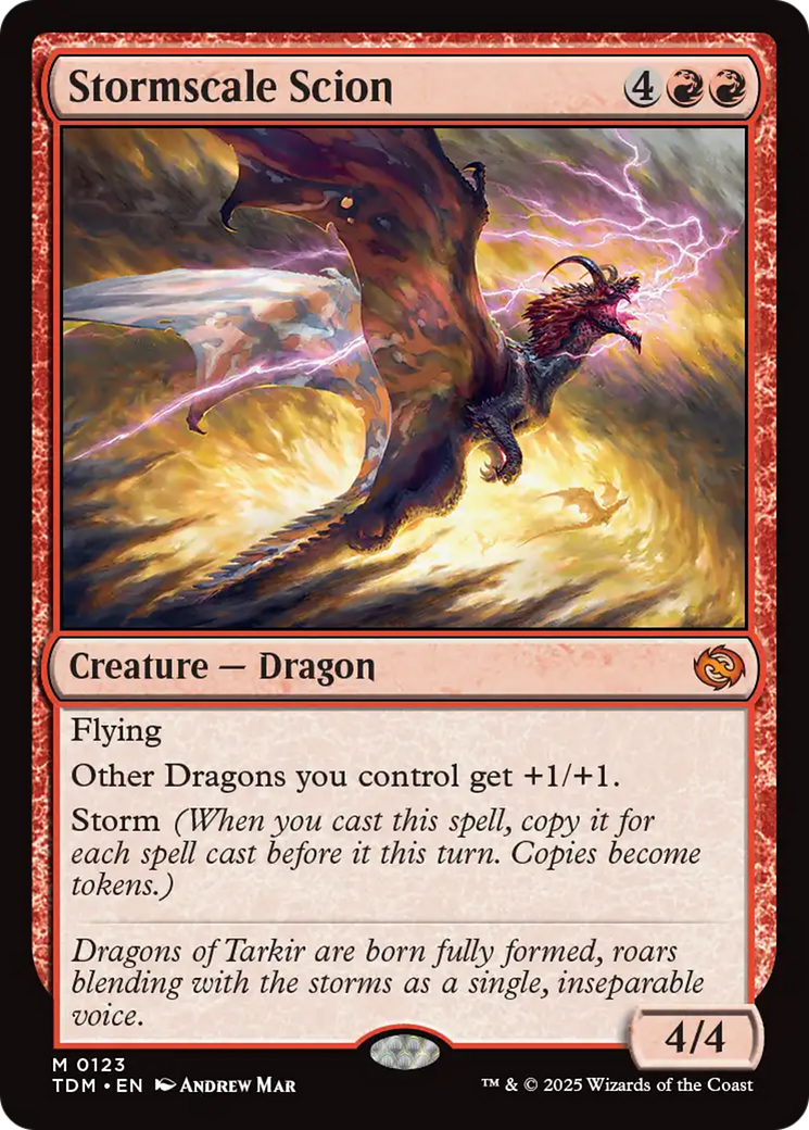 Stormscale Scion [Tarkir: Dragonstorm] | Webway Games