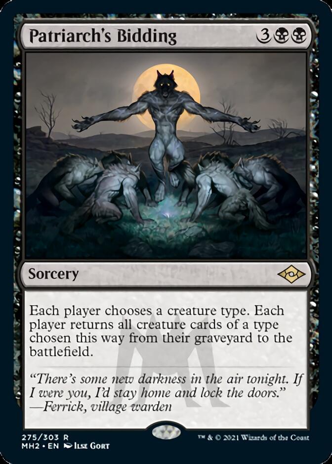 Patriarch's Bidding (Foil Etched) [Modern Horizons 2] | Webway Games