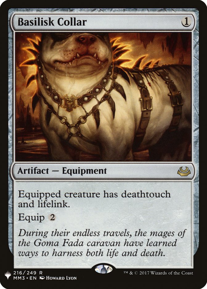 Basilisk Collar [Mystery Booster] | Webway Games