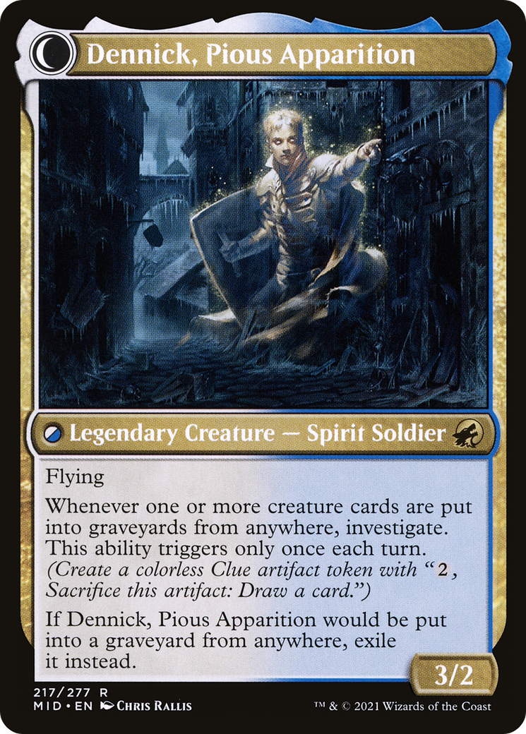 Dennick, Pious Apprentice // Dennick, Pious Apparition [Secret Lair: From Cute to Brute] | Webway Games