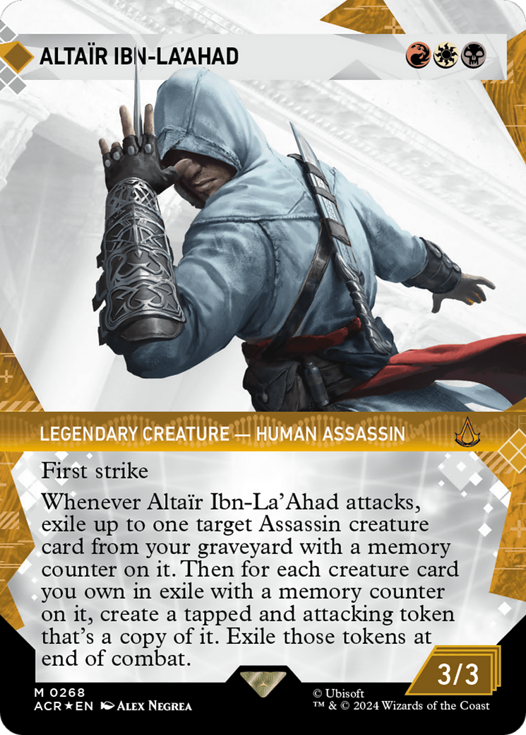 Altair Ibn-La'Ahad (Showcase) (Textured Foil) [Assassin's Creed] | Webway Games