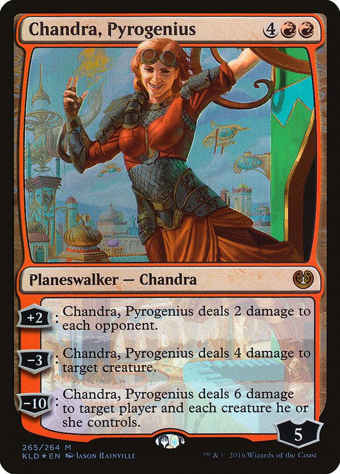 Chandra, Pyrogenius [Kaladesh] | Webway Games