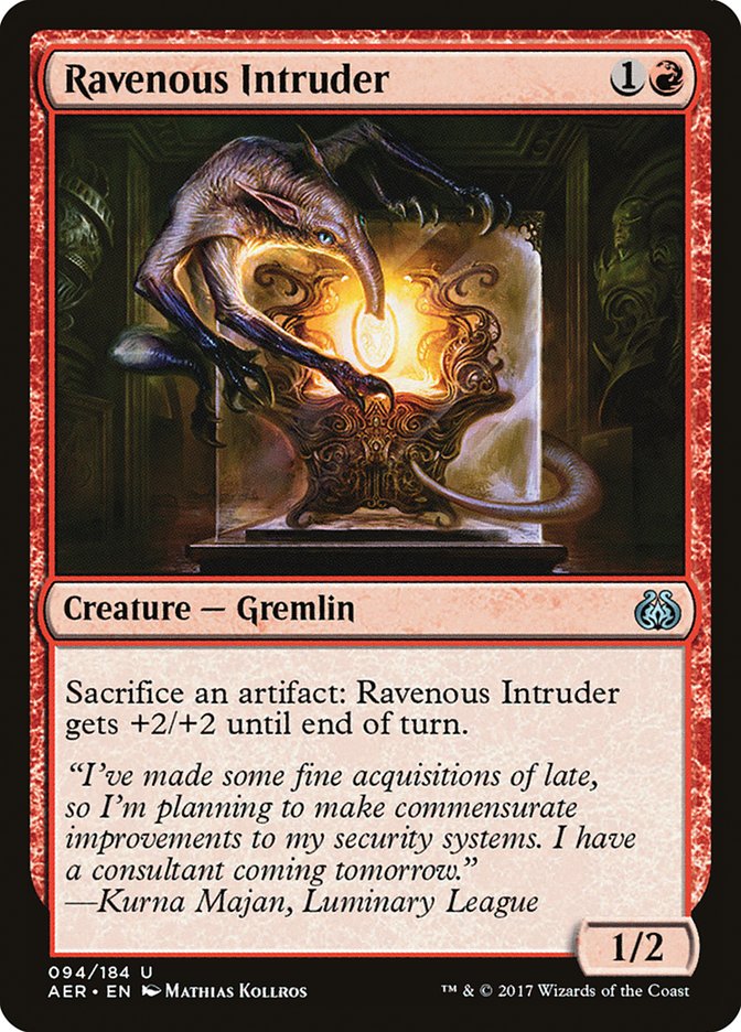 Ravenous Intruder [Aether Revolt] | Webway Games