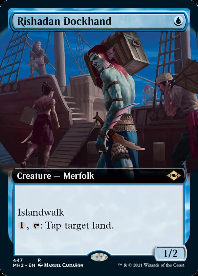 Rishadan Dockhand (Extended Art) [Modern Horizons 2] | Webway Games