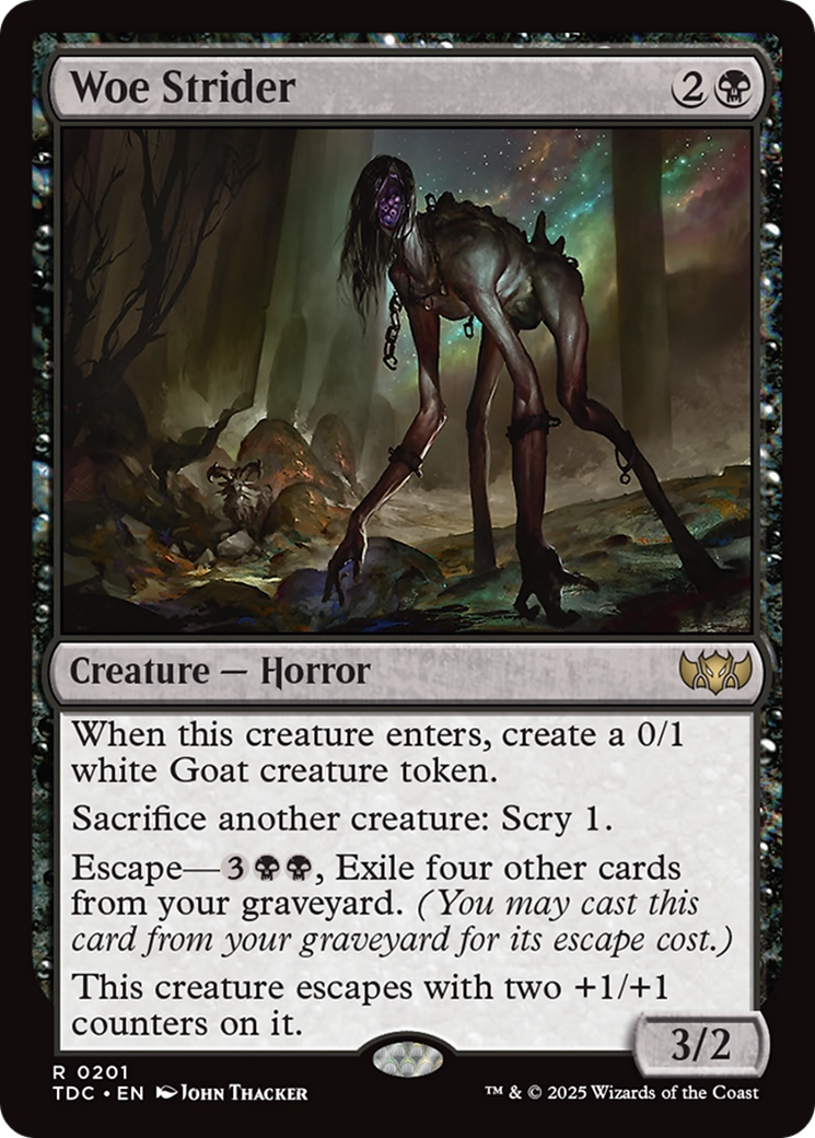 Woe Strider [Tarkir: Dragonstorm Commander] | Webway Games