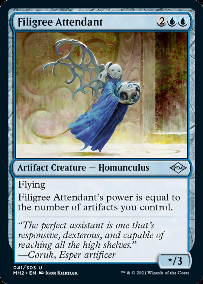 Filigree Attendant [Modern Horizons 2] | Webway Games