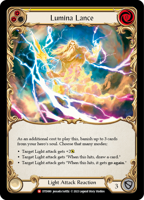 Lumina Lance [DTD080] (Dusk Till Dawn)  Rainbow Foil | Webway Games