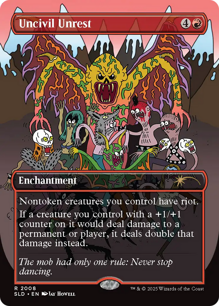 Uncivil Unrest (Rainbow Foil) [Secret Lair Drop Series] | Webway Games