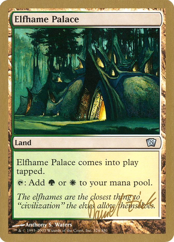 Elfhame Palace (Daniel Zink) [World Championship Decks 2003] | Webway Games