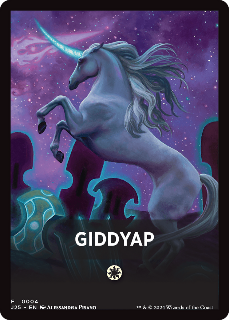 Giddyap Theme Card [Foundations Jumpstart Front Cards] | Webway Games