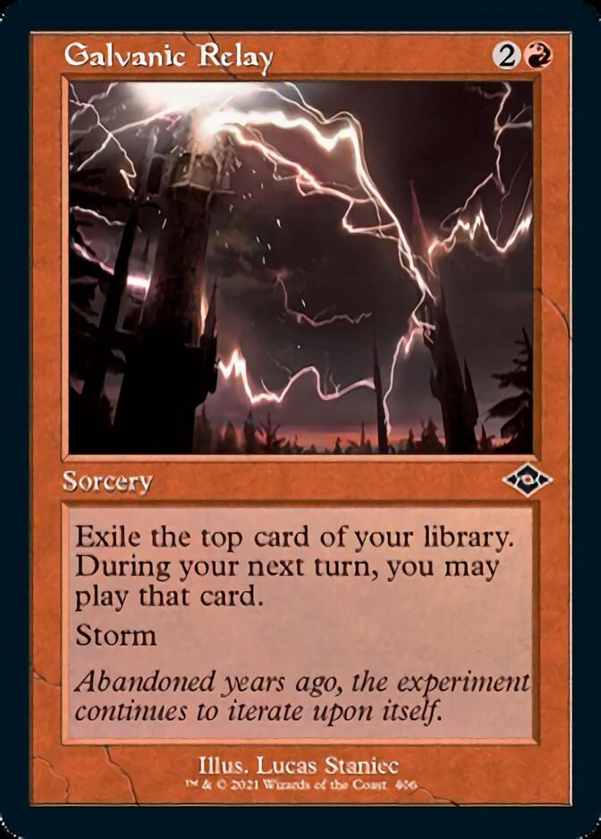 Galvanic Relay (Retro Foil Etched) [Modern Horizons 2] | Webway Games