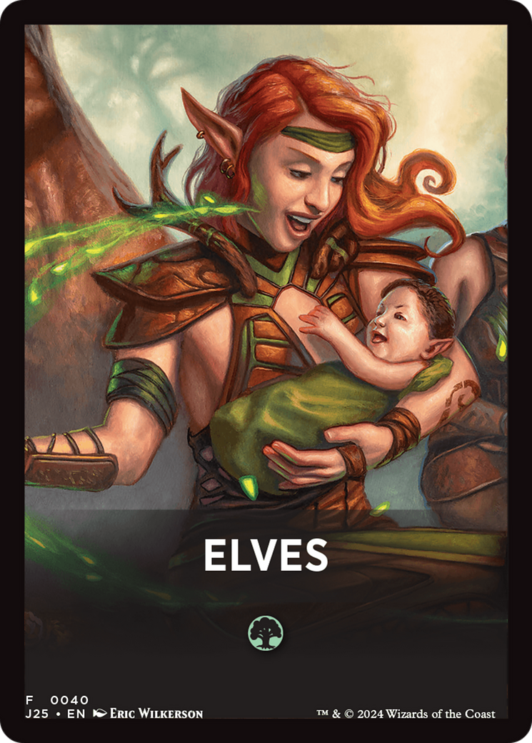 Elves Theme Card [Foundations Jumpstart Front Cards] | Webway Games