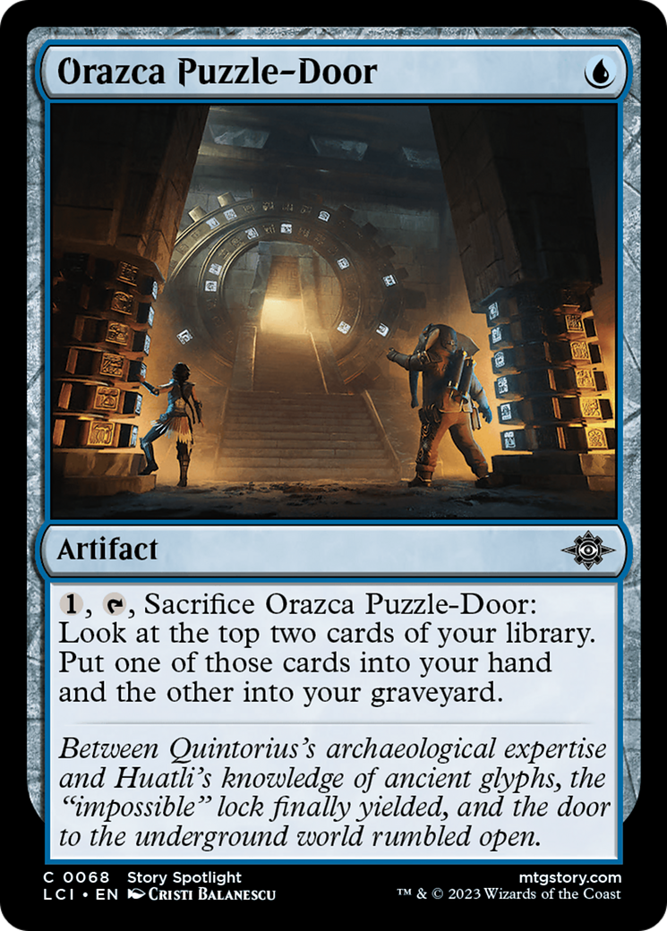 Orazca Puzzle-Door [The Lost Caverns of Ixalan] | Webway Games
