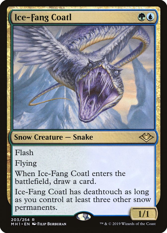 Ice-Fang Coatl [Modern Horizons] | Webway Games