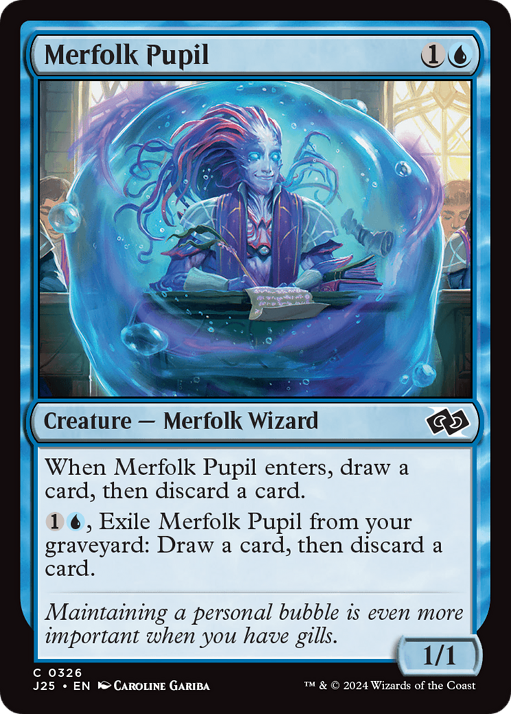 Merfolk Pupil [Foundations Jumpstart] | Webway Games