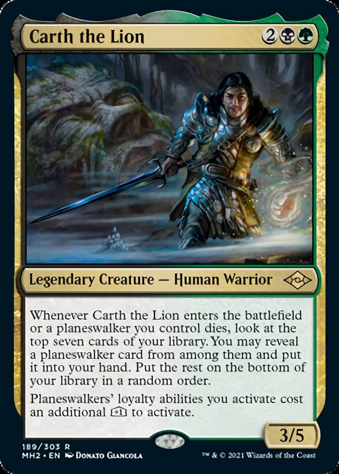 Carth the Lion [Modern Horizons 2] | Webway Games