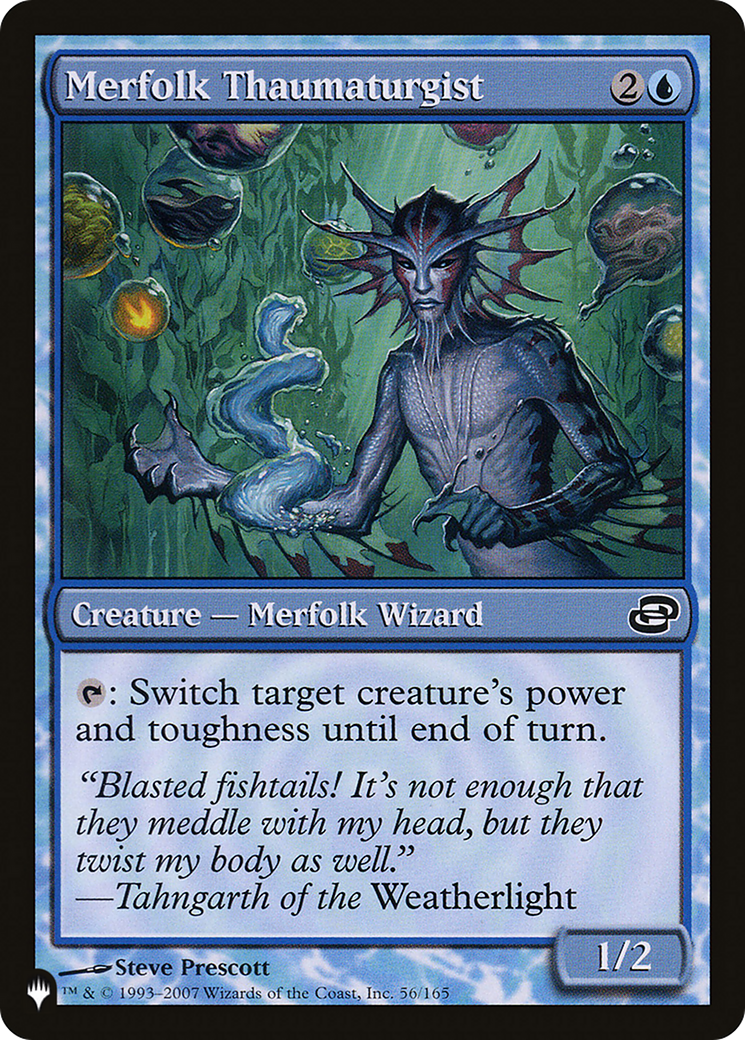 Merfolk Thaumaturgist [The List] | Webway Games