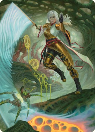 The Eternal Wanderer Art Card [Phyrexia: All Will Be One Art Series] | Webway Games
