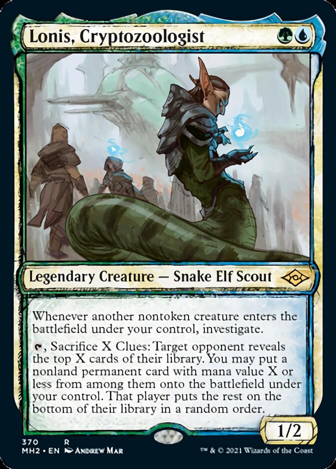Lonis, Cryptozoologist (Sketch) [Modern Horizons 2] | Webway Games