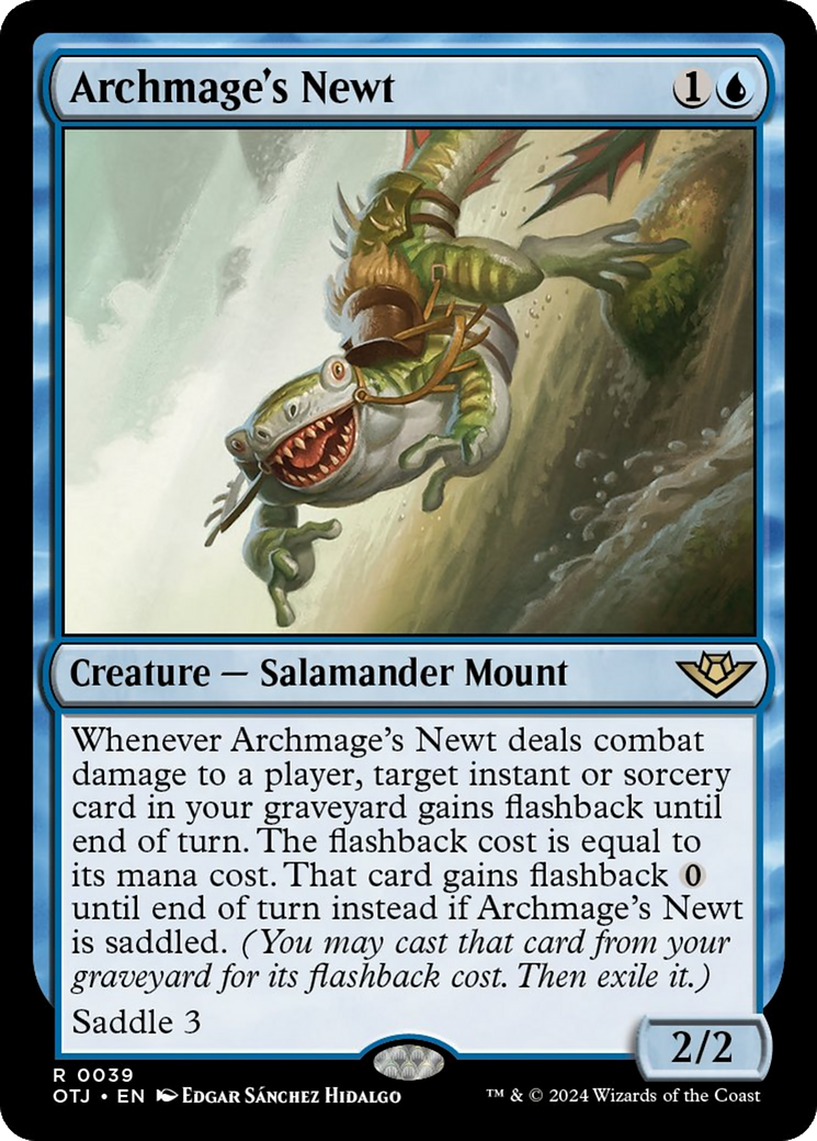 Archmage's Newt [Outlaws of Thunder Junction] | Webway Games