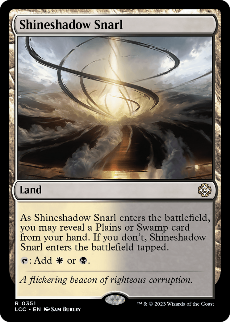 Shineshadow Snarl [The Lost Caverns of Ixalan Commander] | Webway Games