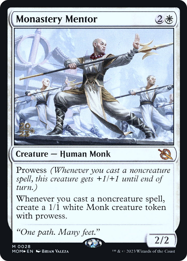 Monastery Mentor [March of the Machine Prerelease Promos] | Webway Games