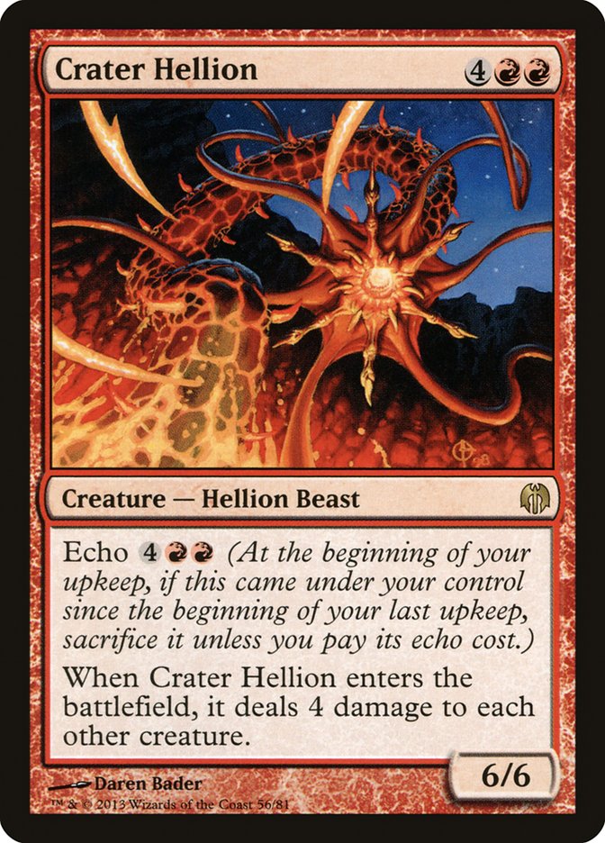 Crater Hellion [Duel Decks: Heroes vs. Monsters] | Webway Games