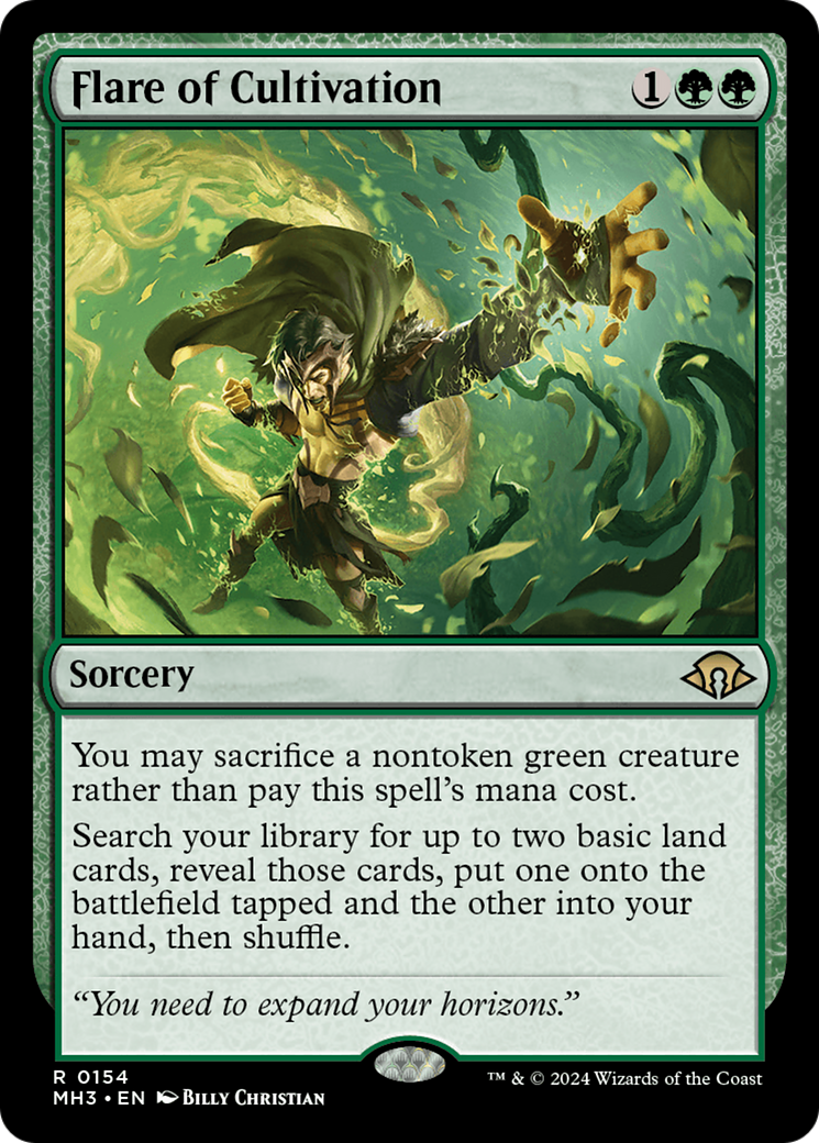 Flare of Cultivation [Modern Horizons 3] | Webway Games