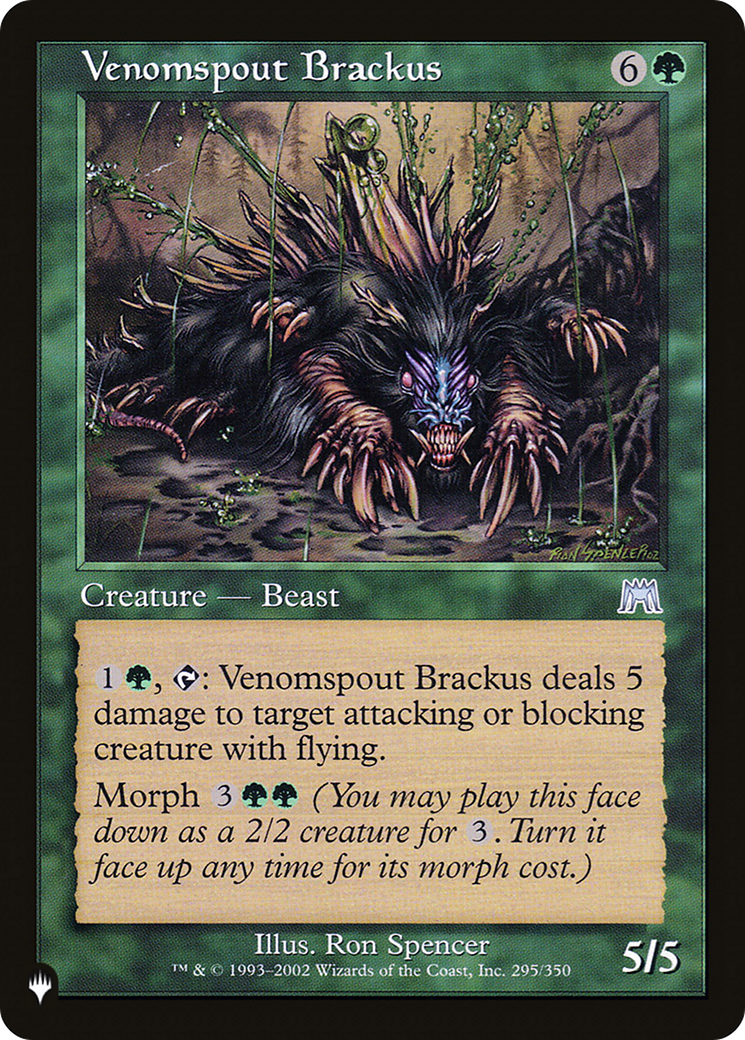 Venomspout Brackus [The List] | Webway Games