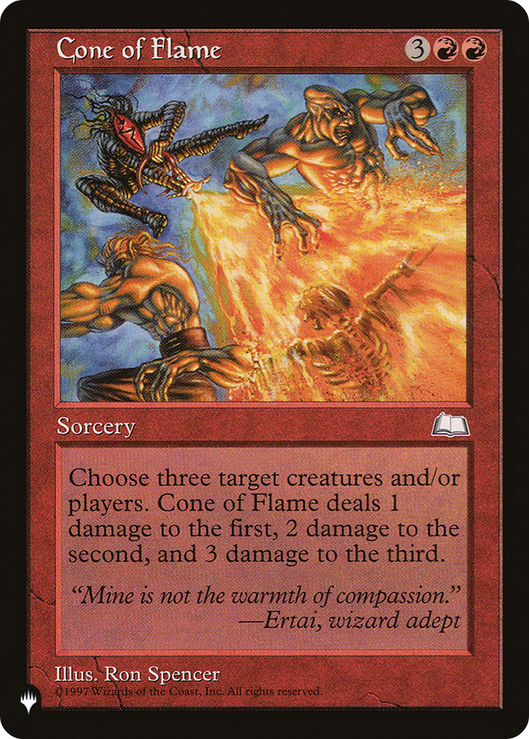 Cone of Flame [The List] | Webway Games