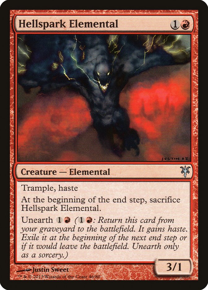 Hellspark Elemental [Duel Decks: Sorin vs. Tibalt] | Webway Games