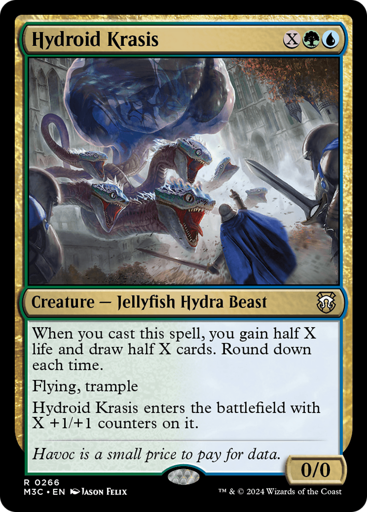 Hydroid Krasis (Ripple Foil) [Modern Horizons 3 Commander] | Webway Games