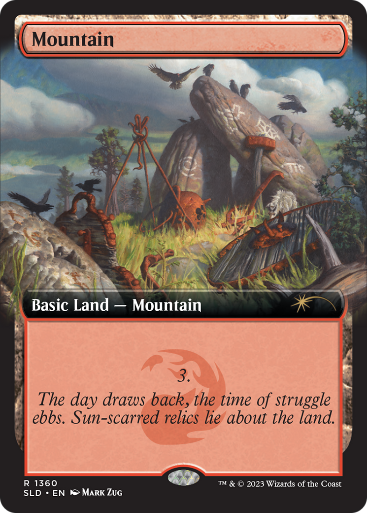 Mountain (1360) [Secret Lair Drop Series] | Webway Games