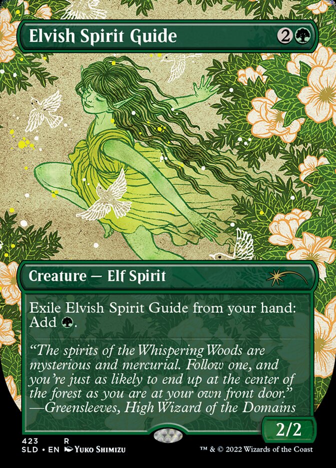 Elvish Spirit Guide (Borderless) [Secret Lair Drop Series] | Webway Games