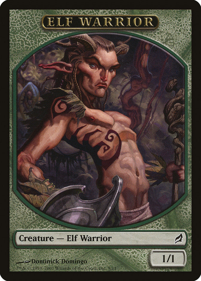 Elf Warrior Token [Lorwyn Tokens] | Webway Games