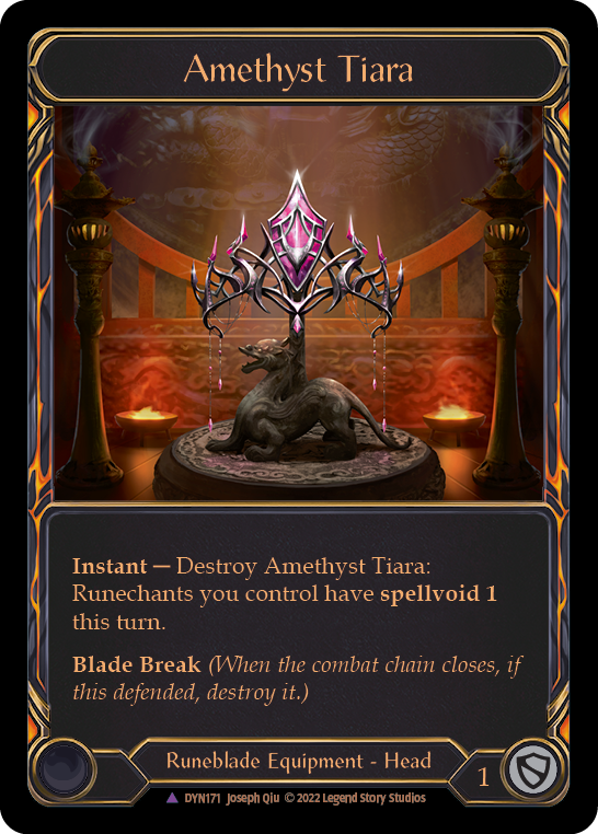 Amethyst Tiara (Marvel) [DYN171] (Dynasty)  Cold Foil | Webway Games