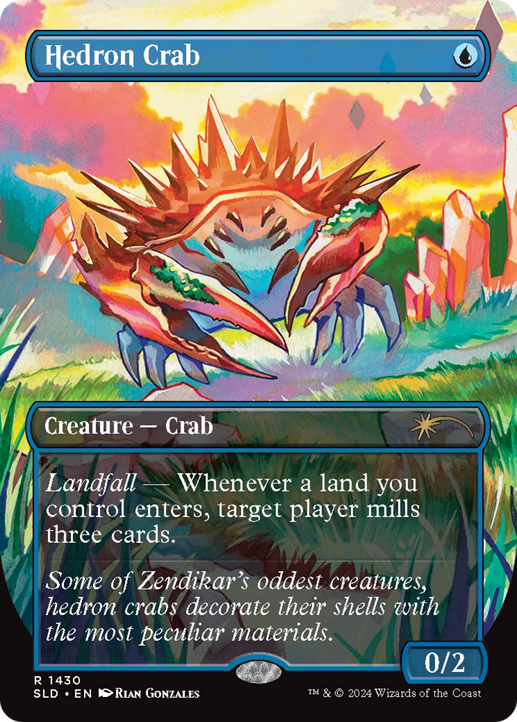 Hedron Crab (Rainbow Foil) [Secret Lair Drop Series] | Webway Games