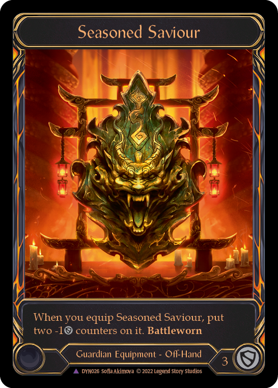 Seasoned Saviour (Marvel) [DYN026] (Dynasty)  Cold Foil | Webway Games