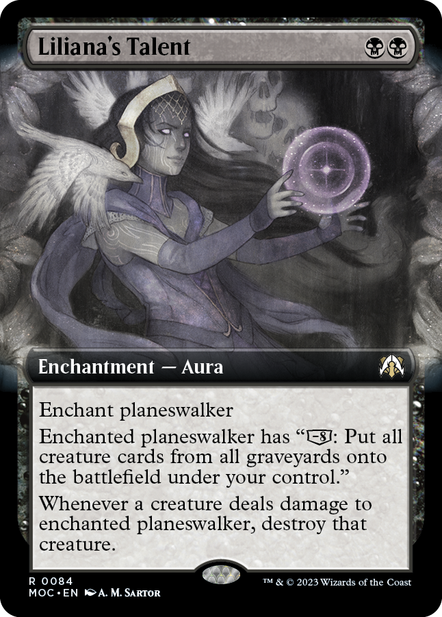 Liliana's Talent (Extended Art) [March of the Machine Commander] | Webway Games