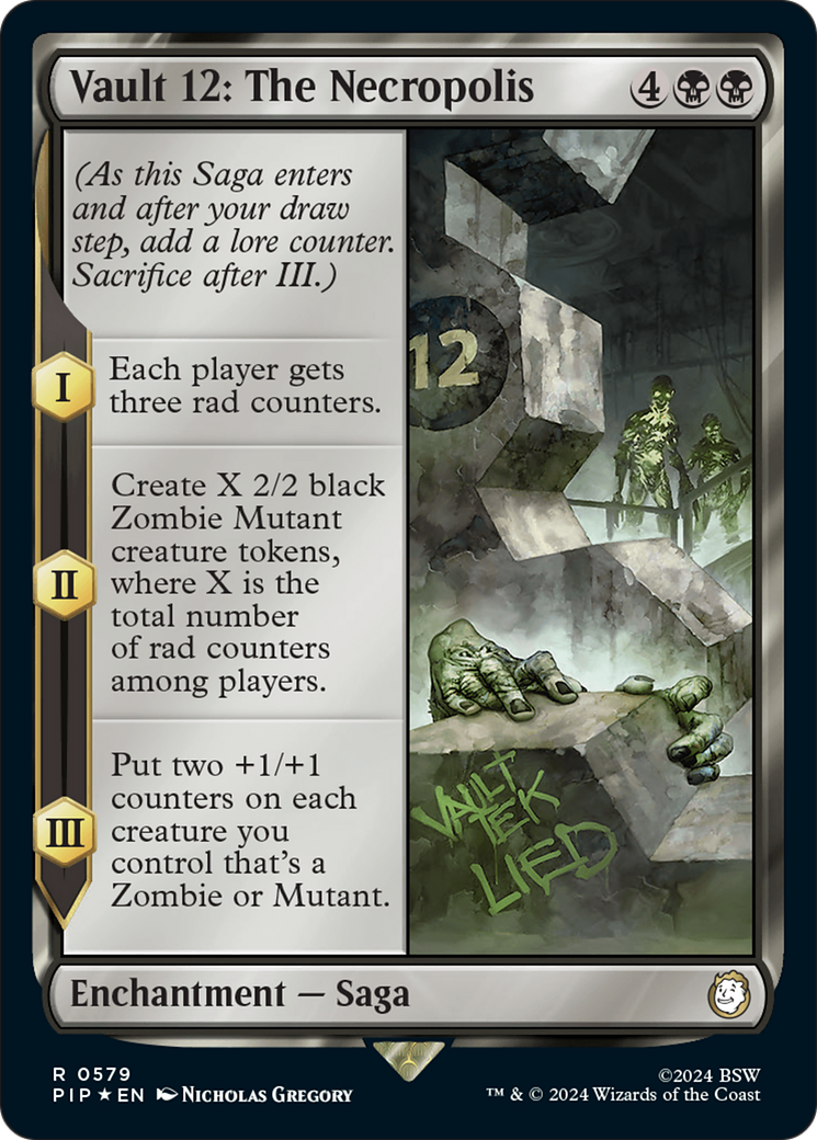 Vault 12: The Necropolis (Surge Foil) [Fallout] | Webway Games