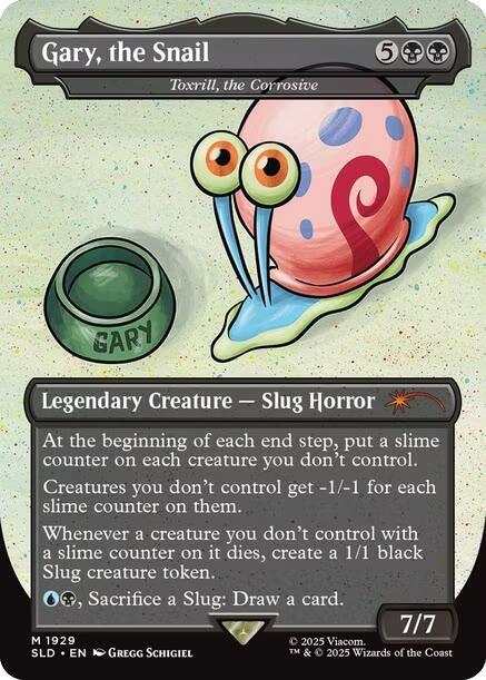 Gary, the Snail - Toxrill, the Corrosive [Secret Lair Drop Series] | Webway Games