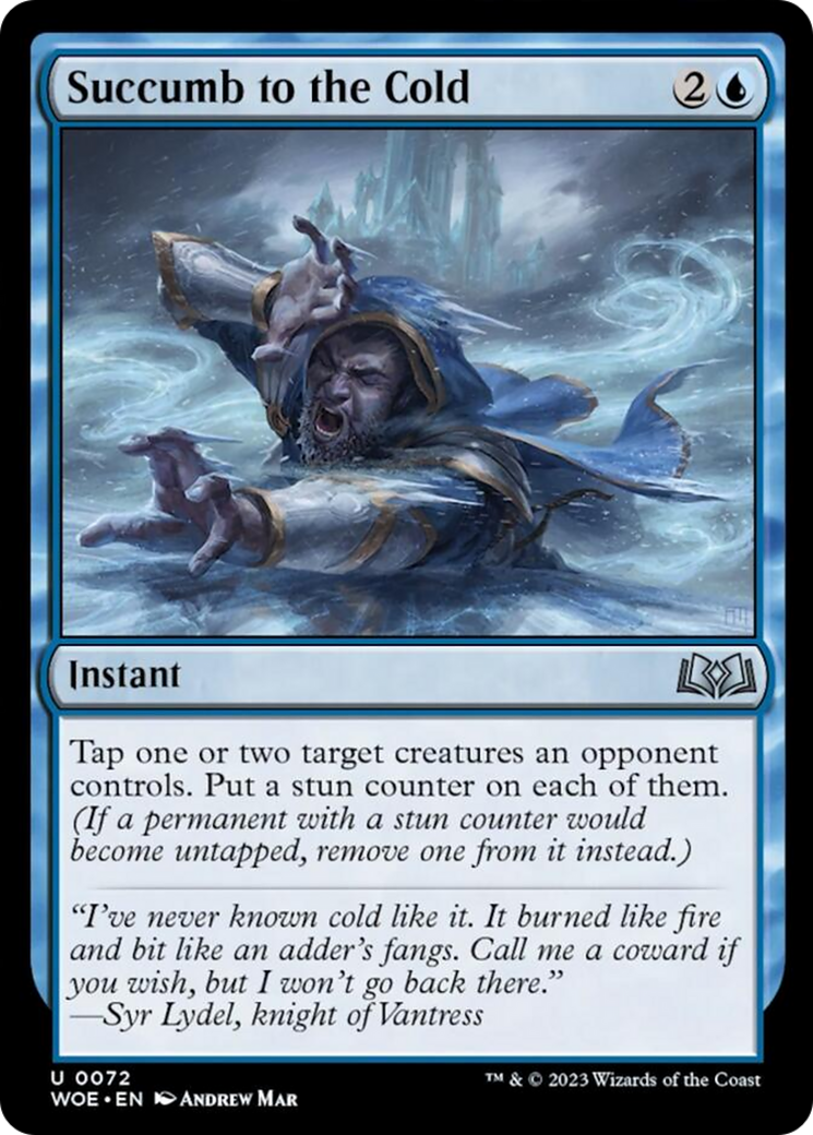 Succumb to the Cold [Wilds of Eldraine] | Webway Games