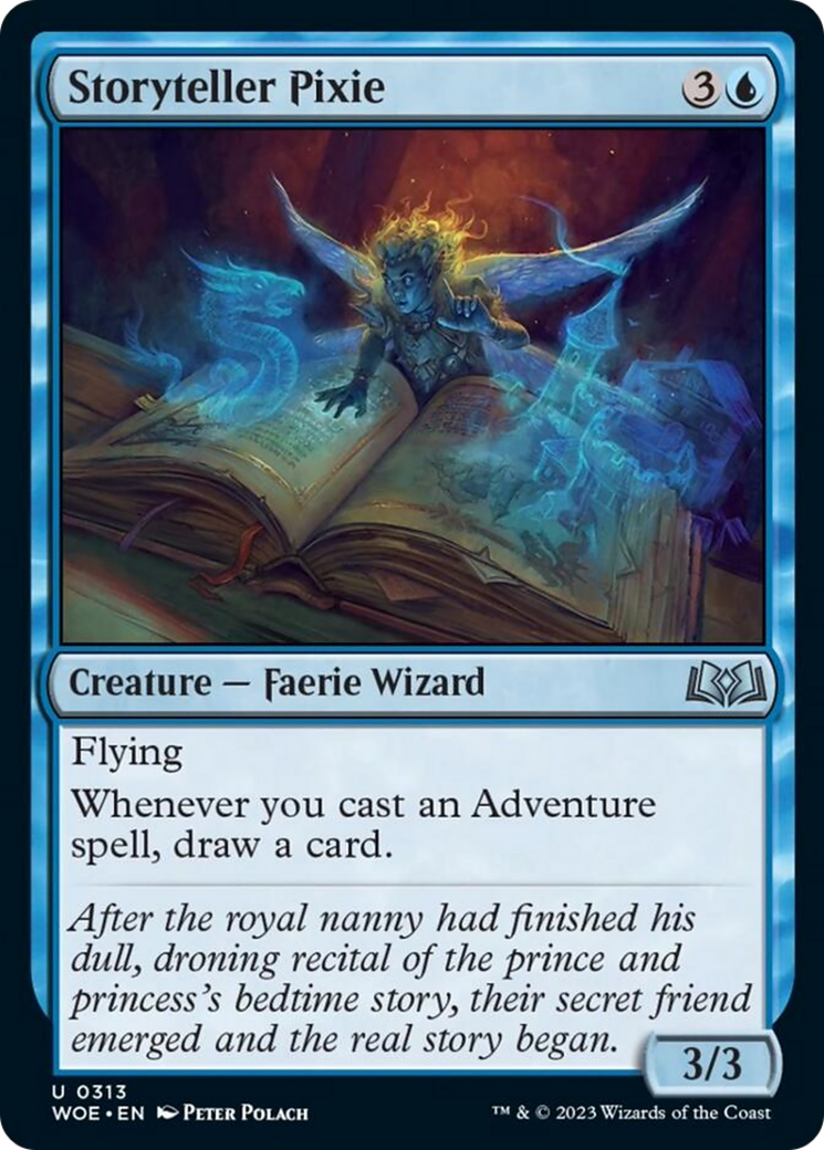 Storyteller Pixie [Wilds of Eldraine] | Webway Games