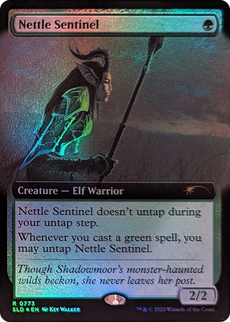 Nettle Sentinel (Extended Art) [Secret Lair Drop Series] | Webway Games