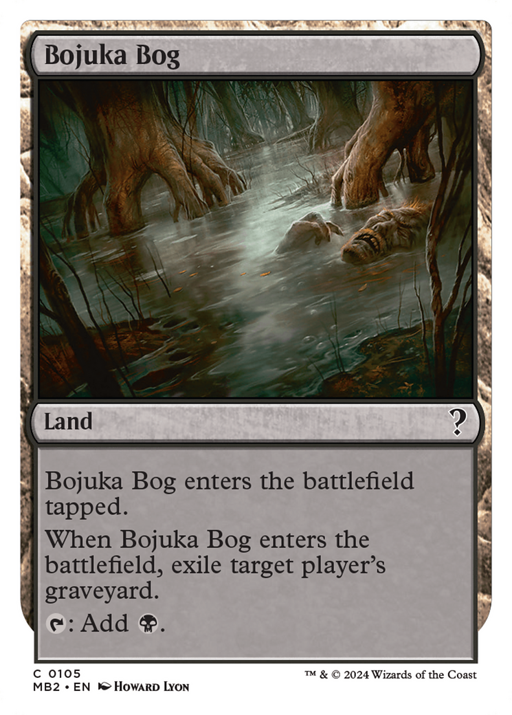 Bojuka Bog (White Border) [Mystery Booster 2] | Webway Games