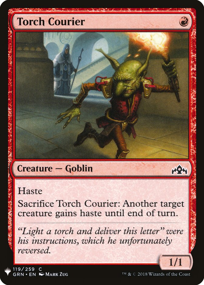 Torch Courier [Mystery Booster] | Webway Games