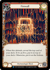 Firewall [TCC019] (Round the Table: TCC x LSS) | Webway Games