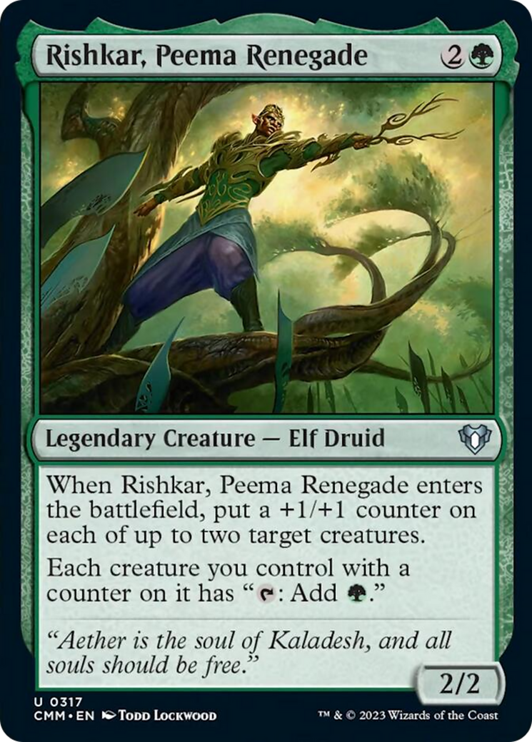 Rishkar, Peema Renegade [Commander Masters] | Webway Games
