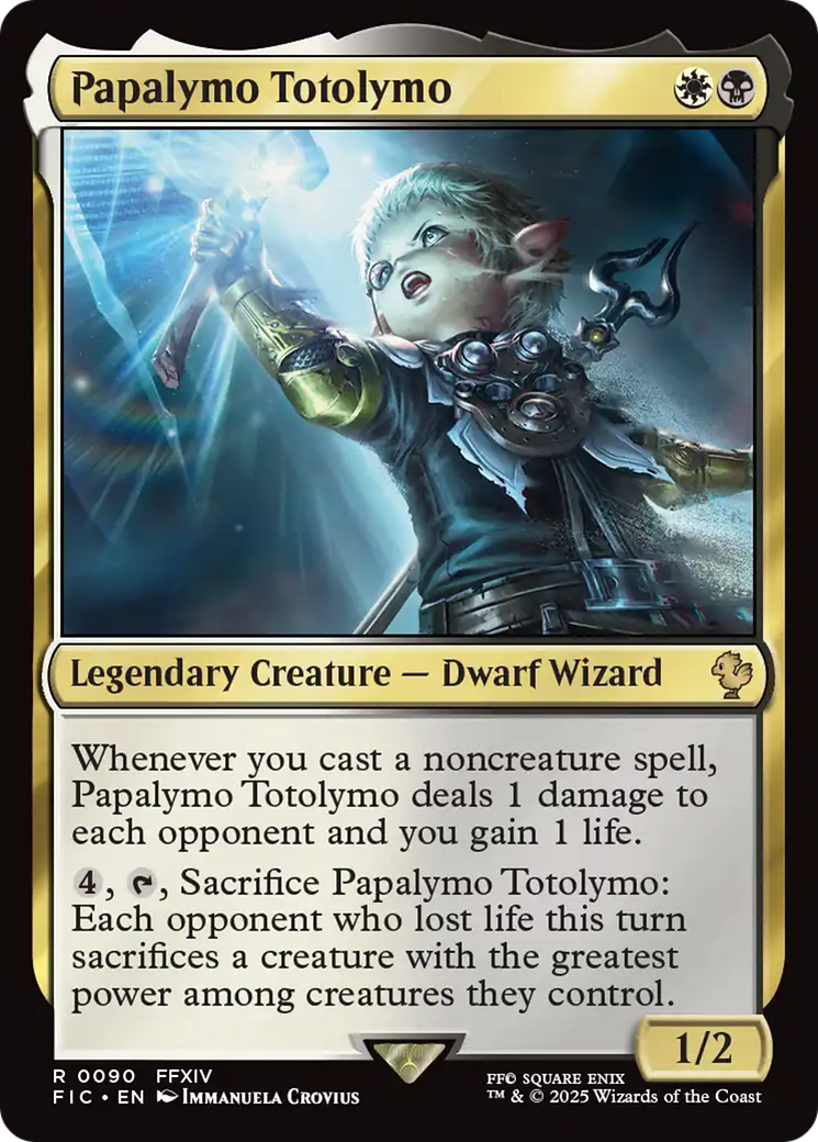Papalymo Totolymo [FINAL FANTASY Commander] | Webway Games