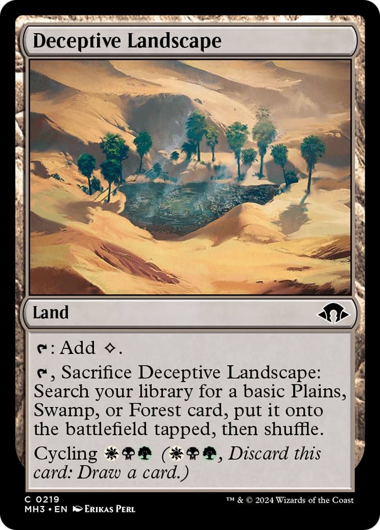 Deceptive Landscape [Modern Horizons 3] | Webway Games